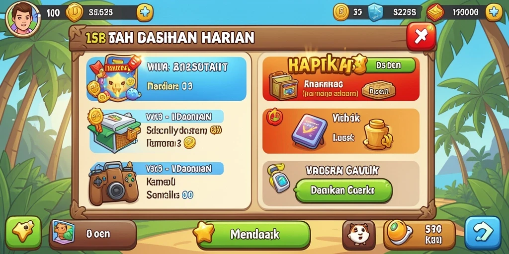 Tampilan antarmuka yang menarik dan user-friendly.