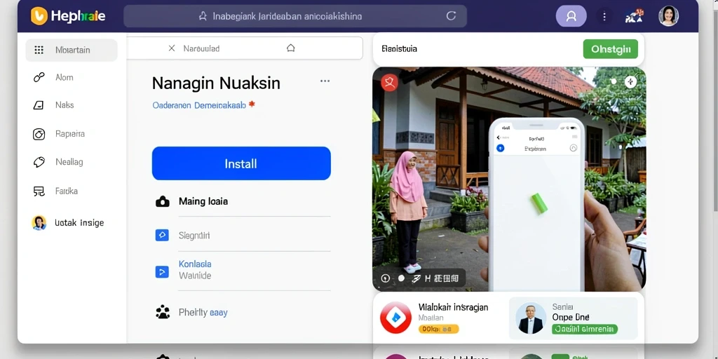 Tampilan antarmuka yang menarik dan intuitif.