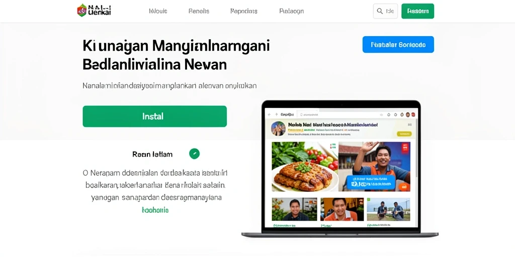 Tampilan antarmuka yang modern dan user-friendly.