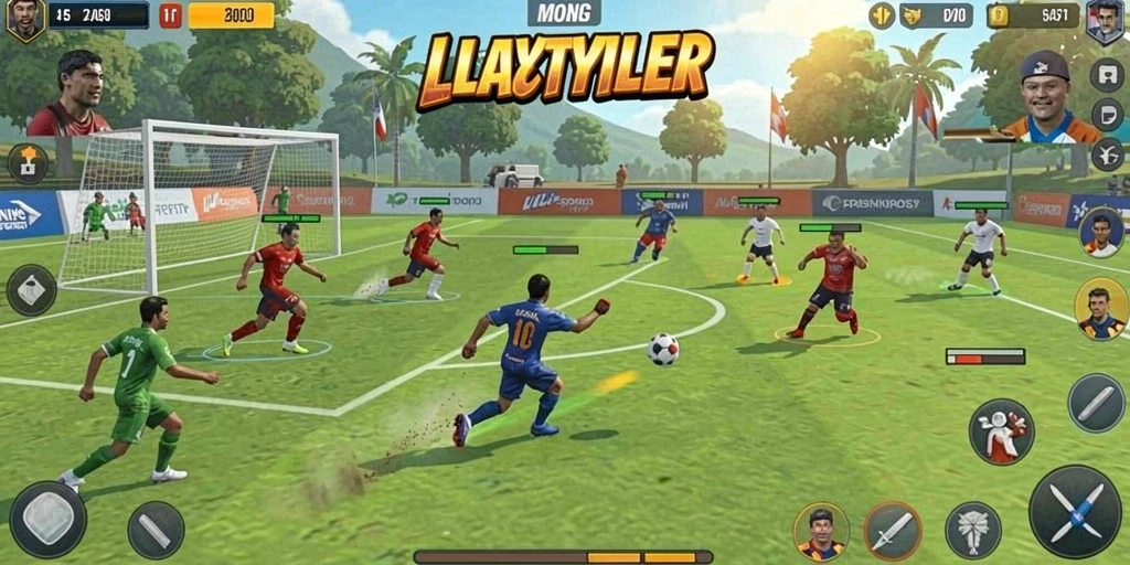 Tampilan mesin slot yang penuh warna dan menarik.