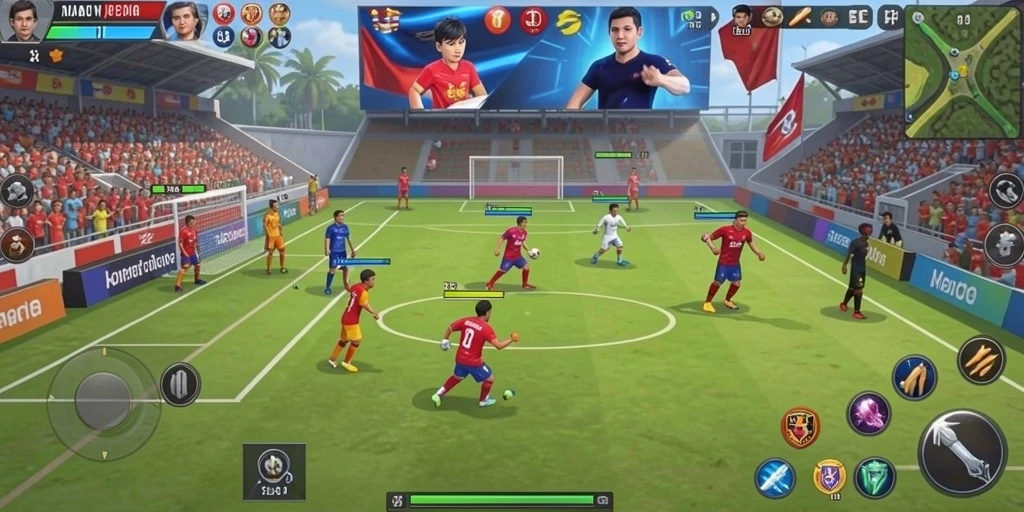 Tampilan permainan slot yang menarik dan interaktif.