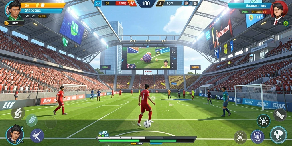 Cuplikan grafis permainan slot yang menakjubkan.