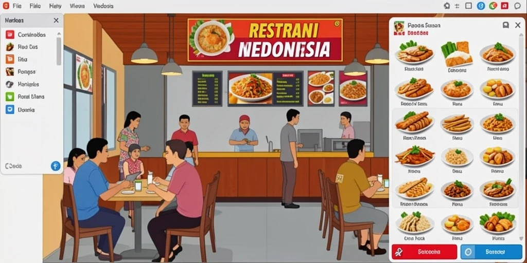 Tampilan antarmuka yang menarik dan mudah dinavigasi.