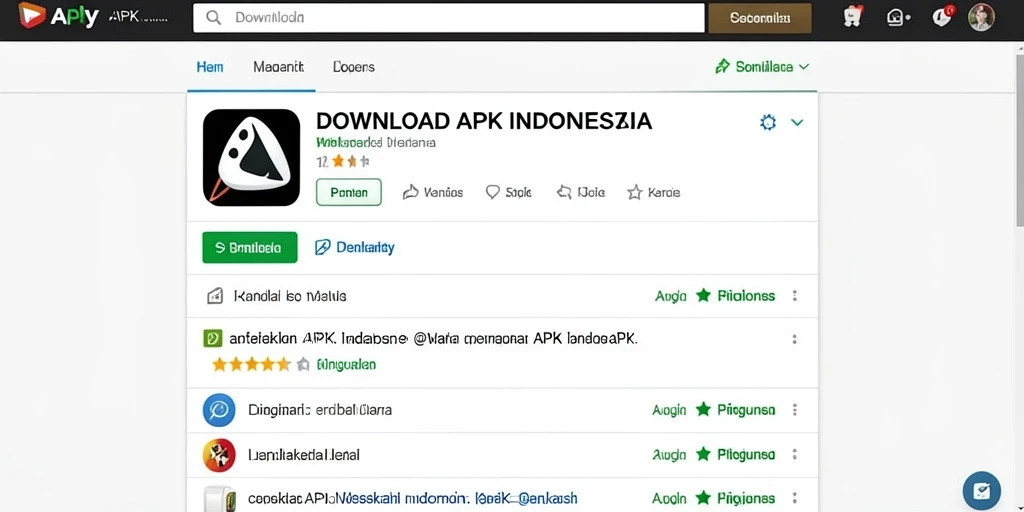 Tampilan antarmuka yang user-friendly.