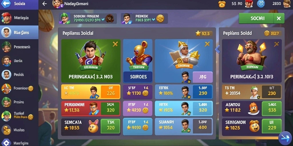 Tampilan antarmuka yang menarik dan user-friendly.