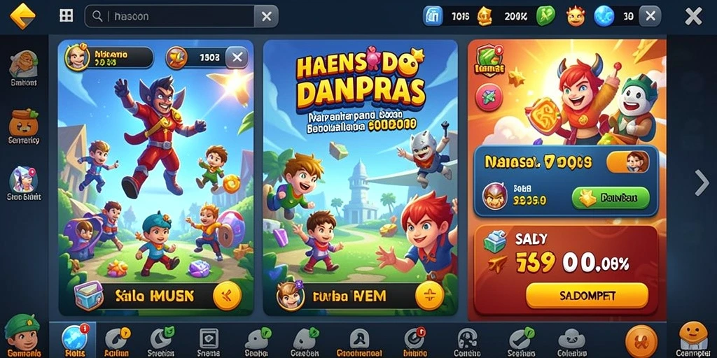 Tampilan antarmuka yang menarik dan mudah digunakan.