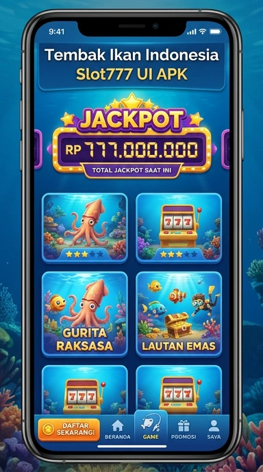 Cuplikan layar menu unduhan slot777 untuk perangkat Android