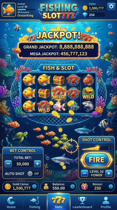 Galeri pratinjau visual slot777 build APK resmi terbaru